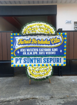Papan Bunga Duka di Bukit Sofa